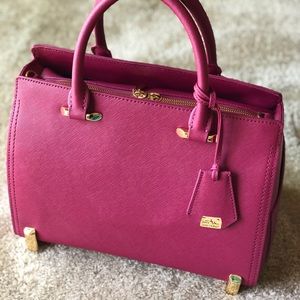 ZAC Zac Posen Daphne Barrel Satchel Bag